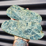 1kg Raw New Zealand Greenstone / Pounamu Carving Slices (R14B72)