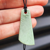 NZ Greenstone Pounamu Toki Pendant Necklace (P10 X5)