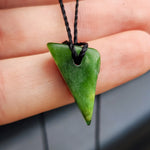 New Zealand Greenstone Pounamu Pendant Necklace (AJJC2060)