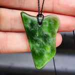 New Zealand Greenstone Pounamu Pendant Necklace (AJJC2126)