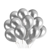 25x Silver Balloons