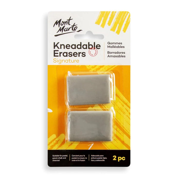 2pcs Kneadable Art Erasers by Mont Marte