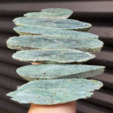 1kg Raw New Zealand Greenstone / Pounamu Carving Slices (R14B112)