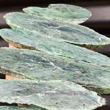 1kg Raw New Zealand Greenstone / Pounamu Carving Slices (R14B112)