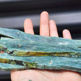 500g Raw New Zealand Greenstone / Pounamu Carving Slices (R14B10)