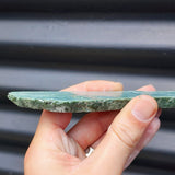 500g Raw New Zealand Greenstone / Pounamu Carving Slices (R14B10)