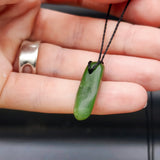 New Zealand Greenstone Pounamu Pendant Necklace (AJJC2236)