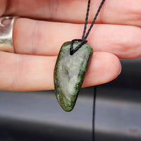 New Zealand Greenstone Pounamu Pendant Necklace (AJJC2162)