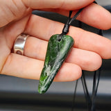 New Zealand Greenstone Pounamu Pendant Necklace (AJJC2143)