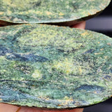 1kg Raw New Zealand Greenstone / Pounamu Carving Slices (R14B88)