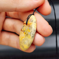 Natural Polished Crazy Lace Agate Pendant (1BBB8)