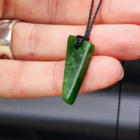 New Zealand Greenstone Pounamu Pendant Necklace (AJJC2130)