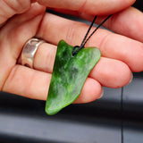 New Zealand Greenstone Pounamu Pendant Necklace (AJJC2126)