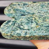 1kg Raw New Zealand Greenstone / Pounamu Carving Slices (R14B72)