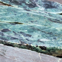 1kg Raw New Zealand Greenstone / Pounamu Carving Slices (R14B87)