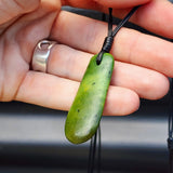 New Zealand Greenstone Pounamu Pendant Necklace (AJJC2144)