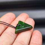 New Zealand Greenstone Pounamu Pendant Necklace (AJJC2125)