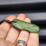 New Zealand Greenstone Pounamu Pendant Necklace (AJJC2141)