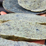 1kg Raw New Zealand Greenstone / Pounamu Carving Slices (R14B131)