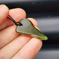 New Zealand Greenstone Pounamu Pendant Necklace (AJJC1616)