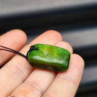 New Zealand Greenstone Pounamu Pendant Necklace (AJJC2147)