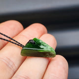 New Zealand Greenstone Pounamu Pendant Necklace (AJJC2154)