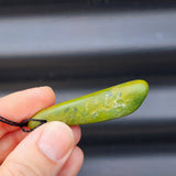 New Zealand Greenstone Pounamu Pendant Necklace (AJJC2177)