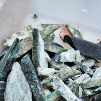 1kg Raw New Zealand Greenstone Offcuts / Pounamu Pieces