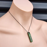 New Zealand Greenstone Pounamu Pendant Necklace (AJJC2149)