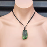 New Zealand Greenstone Pounamu Pendant Necklace (AJJC2161)