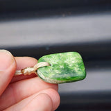 New Zealand Greenstone Pounamu Pendant Necklace (AJJC2139)