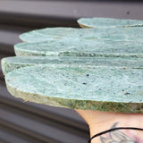 1kg Raw New Zealand Greenstone / Pounamu Carving Slices (R14B119)