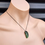 New Zealand Greenstone Pounamu Pendant Necklace (AJJC2165)