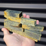 1kg Raw New Zealand Greenstone / Pounamu Carving Slices (R14B142)