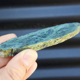 500g Raw New Zealand Greenstone / Pounamu Carving Slices (R14B28)