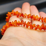 Amber Teething Necklace - Polished Honey Chip