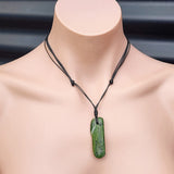 New Zealand Greenstone Pounamu Pendant Necklace (AJJC2141)