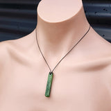 New Zealand Greenstone Pounamu Pendant Necklace (AJJC2124)