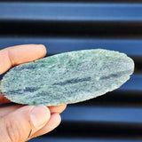 500g Raw New Zealand Greenstone / Pounamu Carving Slices (R14B28)