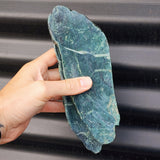 1kg Raw New Zealand Greenstone / Pounamu Carving Slices (R14B150)