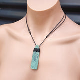 NZ Greenstone Pounamu Toki Pendant Necklace (N87)