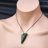 New Zealand Greenstone Pounamu Pendant Necklace (AJJC2133)