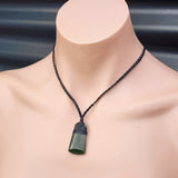 New Zealand Greenstone Pounamu Toki Pendant Necklaces (P5)