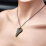 New Zealand Greenstone Pounamu Pendant Necklace (AJJC1616)