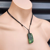 New Zealand Greenstone Pounamu Pendant Necklace (AJJC2161)