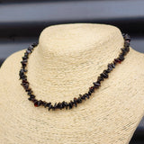 Amber Teething Necklace - Polished Cherry Chip