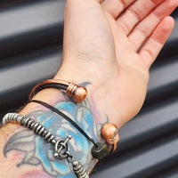 Copper Magnetic 3 Layer Cuff Bracelet