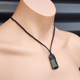 New Zealand Greenstone Pounamu Toki Pendant Necklaces (P5)