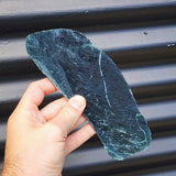 500g Raw New Zealand Greenstone / Pounamu Carving Slices (R14B8)