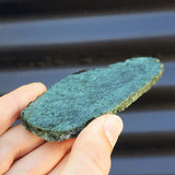 500g Raw New Zealand Greenstone / Pounamu Carving Slices (R14B25)